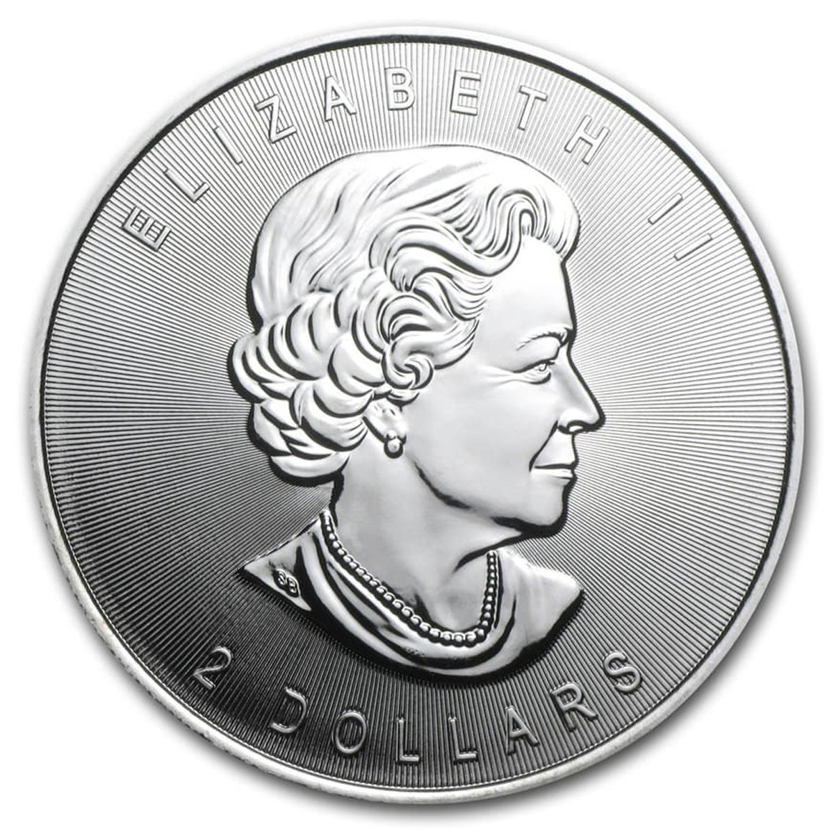 2015 Canada $2 Grey Wolf 3/4oz .9999 Silver Coin (No Tax) Hairline Scr