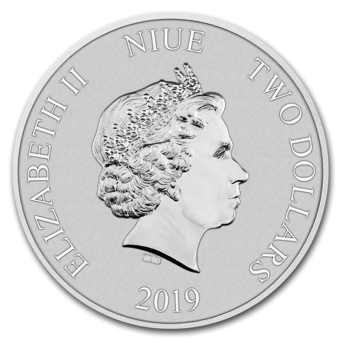 2019 Niue $2 Star Wars: Darth Vader 1oz. .999 Silver (No Tax)
