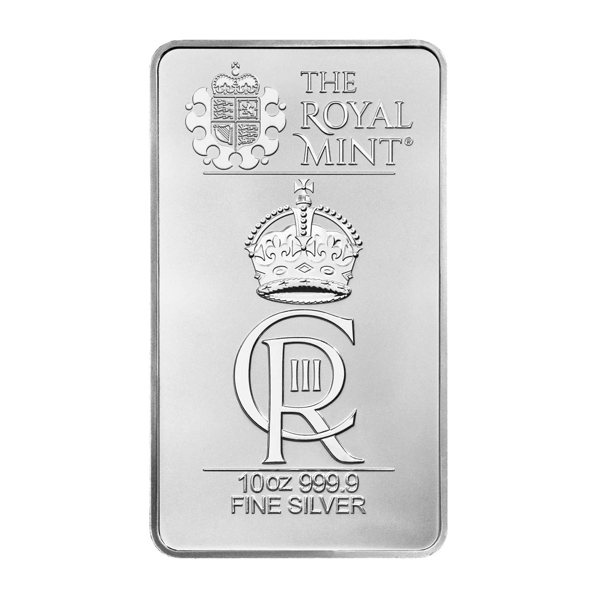 10oz Royal Celebration Bar .999 Fine Silver (No Tax) ONLY 6,000 Minted!