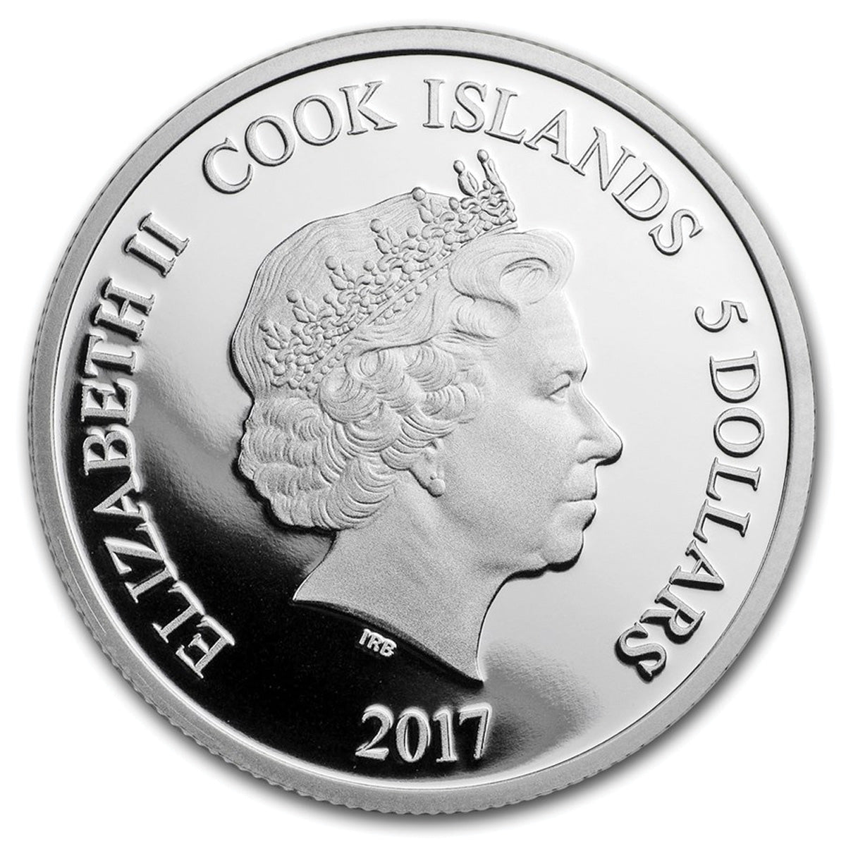 2017 $5 High Relief Patrice Bergeron 1oz. Silver - Mintage of 1000 (No Tax) Flaws