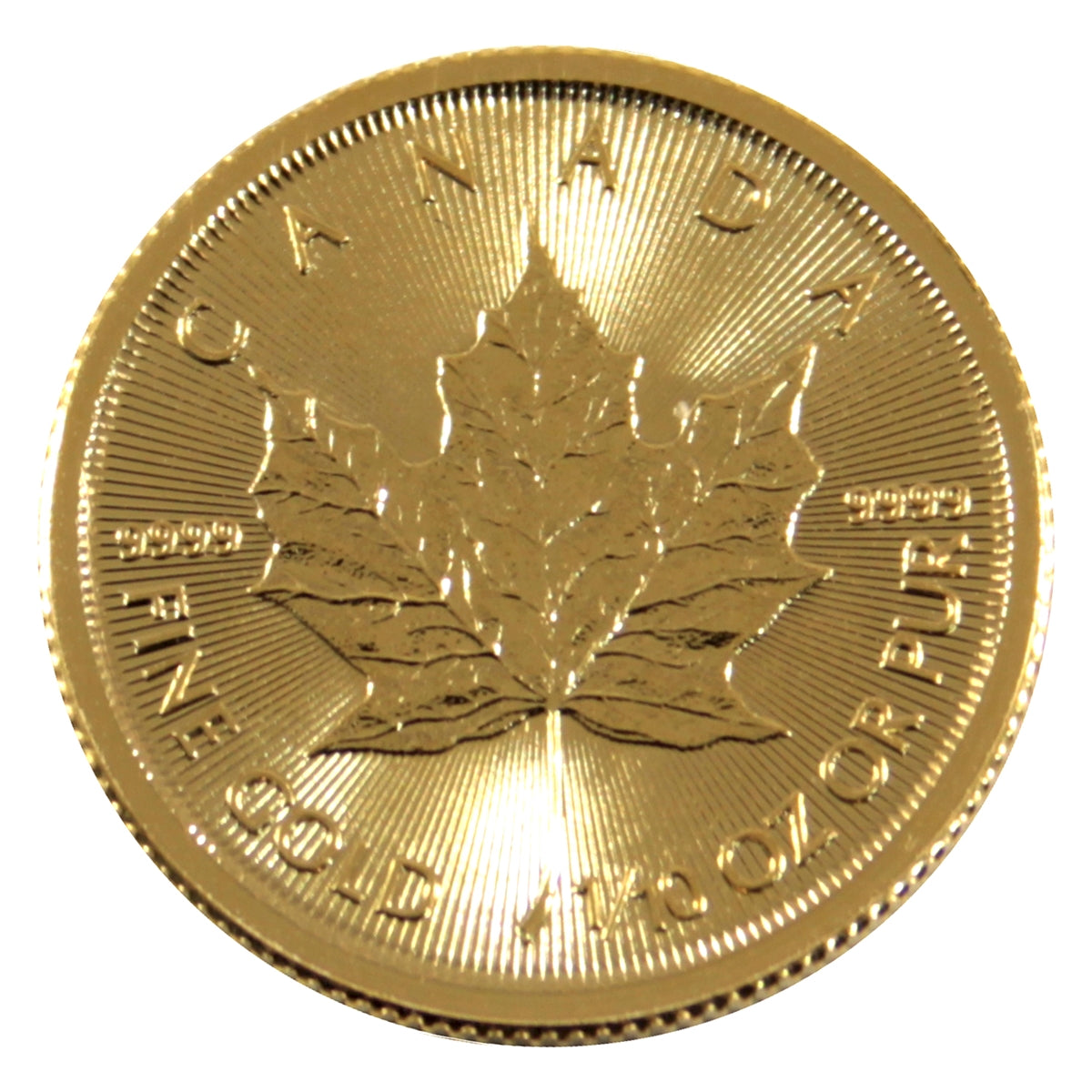 2020 Canada $5 1/10oz. .9999 Gold Maple Leaf (No Tax)