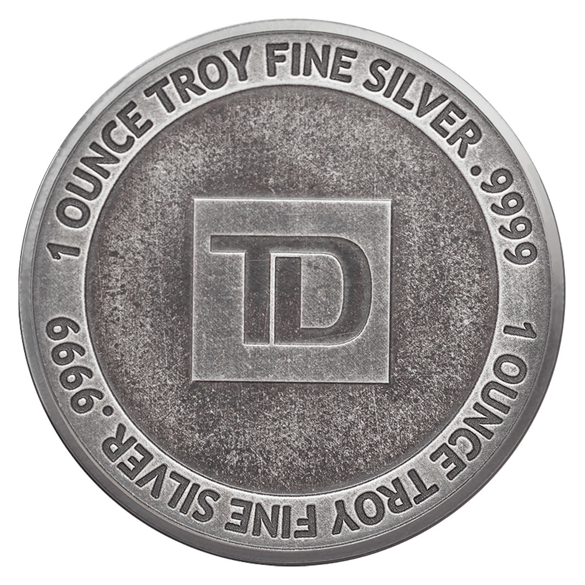 TD Bank / Scottsdale Mint Golf Ball Marker 1oz Silver Round (No Tax)