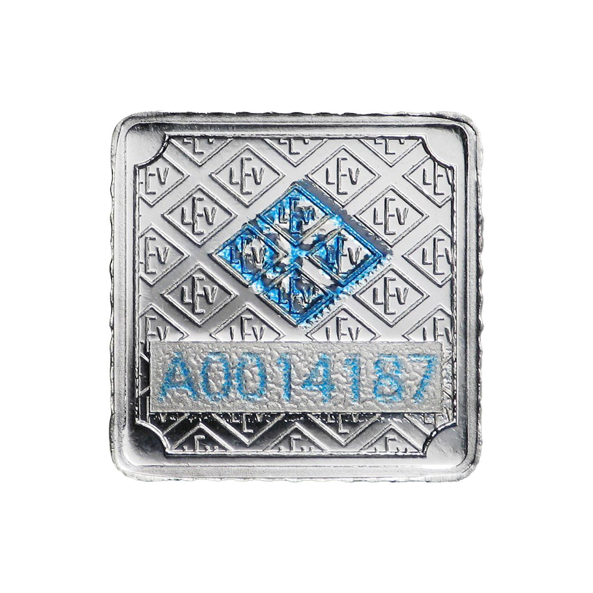 Geiger Edelmetalle 1g Silver Bar in Capsule (No Tax) Toning/Scuff Cap.