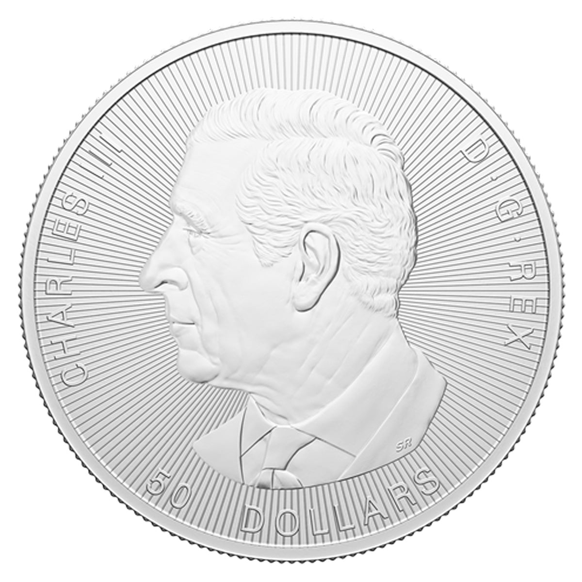 2024 Canada $50 Magnificent Maple 10oz Silver (No Tax) Capsule Lightly Scuffed/Scr