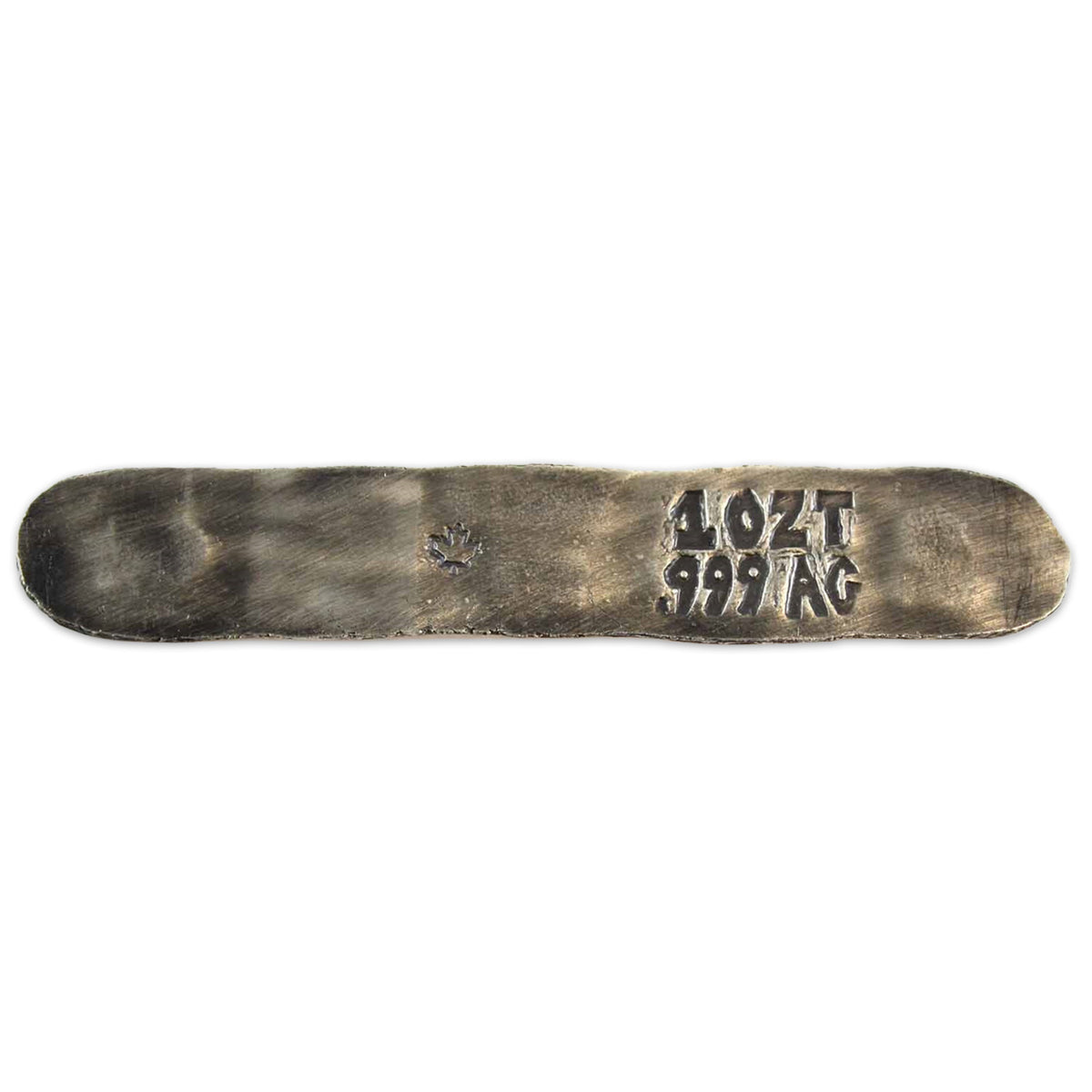Beaver Bullion Antique Treasure Stick 1oz. .999 Fine Silver (No Tax) Toning