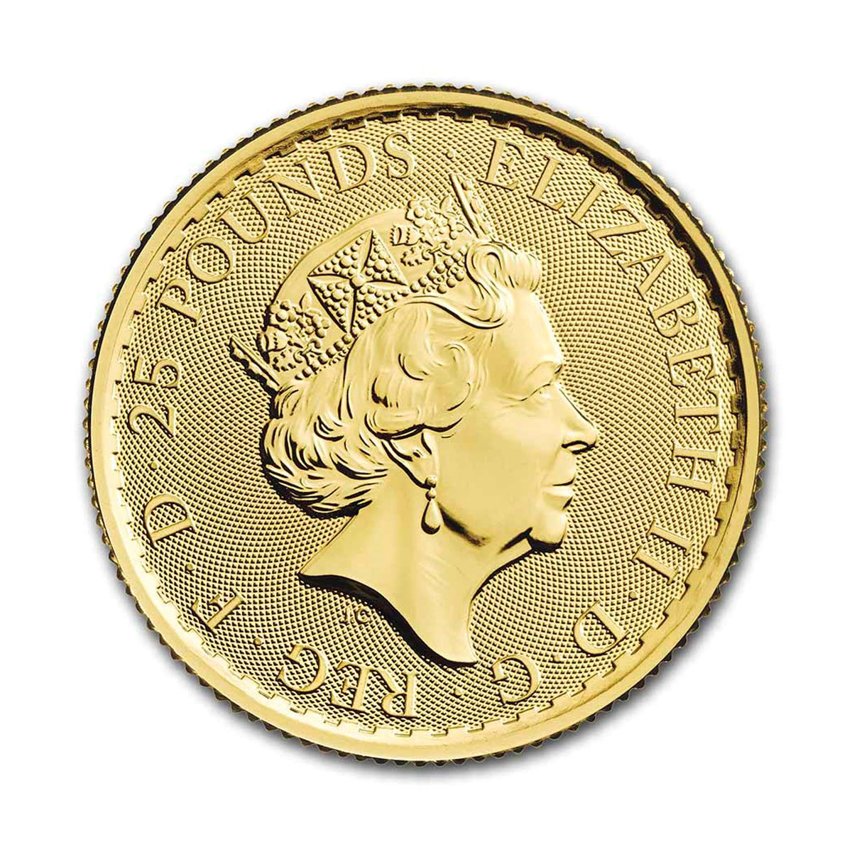 2022 Great Britain £25 Britannia 1/4oz .9999 Fine Gold (No Tax)