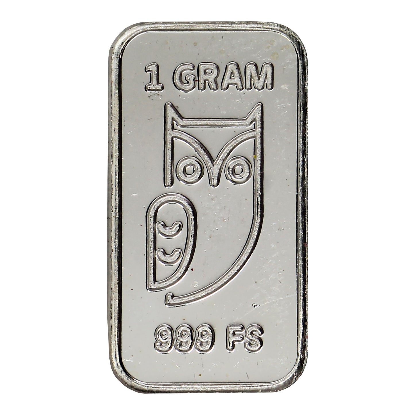 RSSC 1g Coloured Canadian Flag .999 Fine Silver Bar (No Tax) Hairline Scr