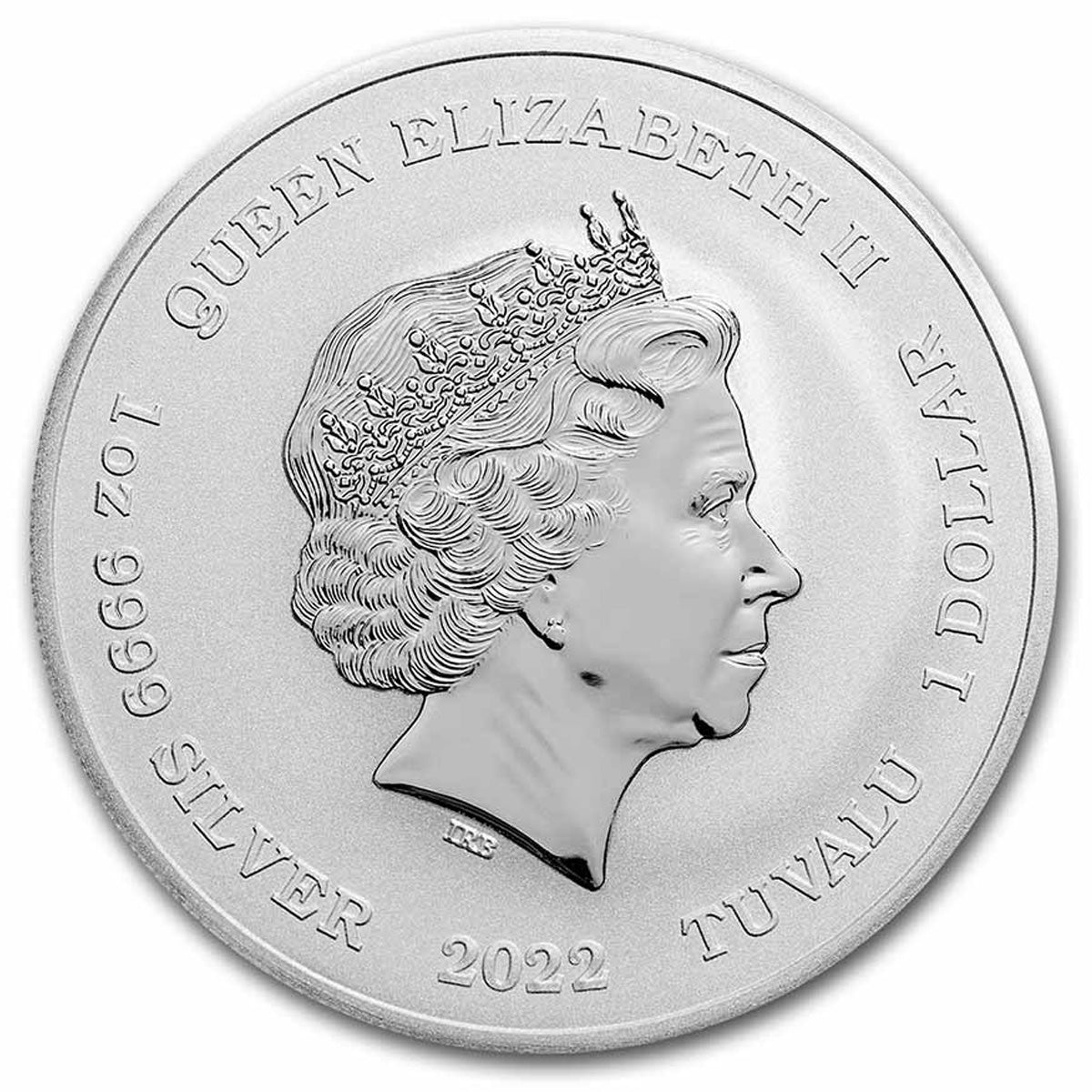 2022 Tuvalu $1 The Phantom 1oz Silver Coin (No Tax) May have Scuffed Capsule