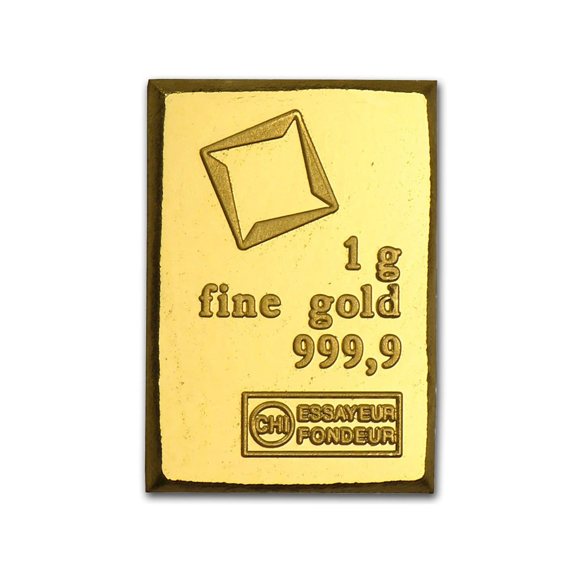 Valcambi Suisse 1g .9999 Gold Bar from CombiBar (No Tax)