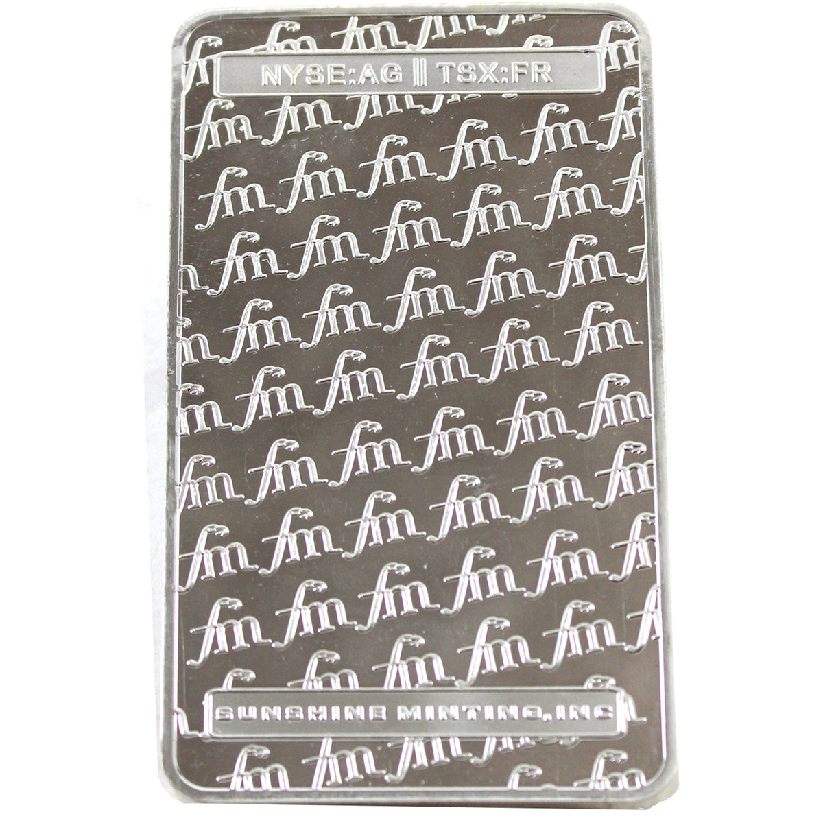 First Majestic Silver Corp. 10oz .999 Silver Bar (No Tax) Flaws