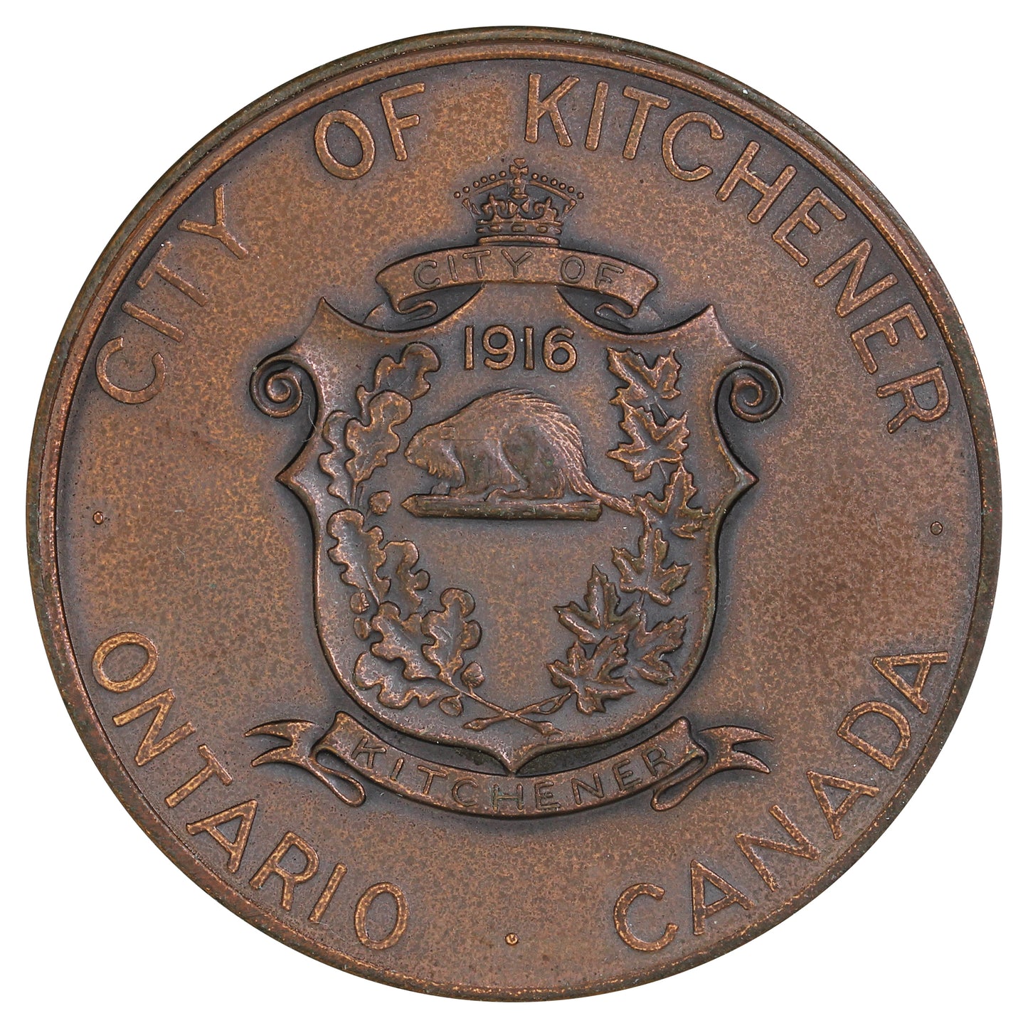 1970 Kitchener-Waterloo Hospital Opened by Governor General Michener Medallion
