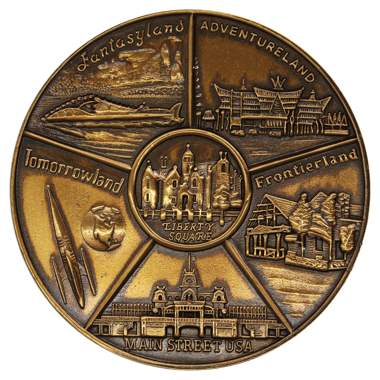 Walt Disney World Souvenir Medallion, Undated