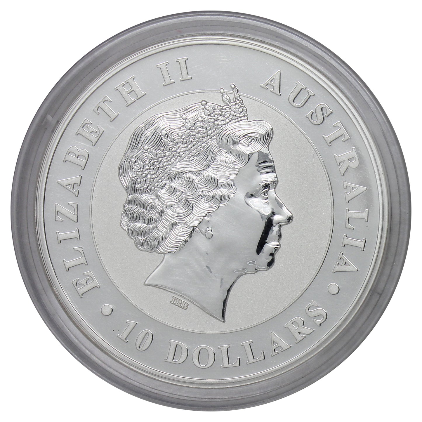 2013 Australia $10 Koala 10oz .999 Silver (No Tax) Capsule Scratched