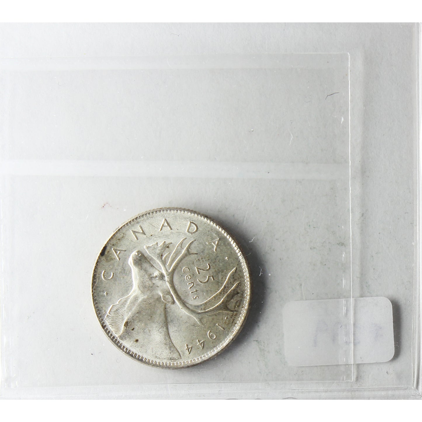 1944 Canada 25-cents ICCS Certified MS65