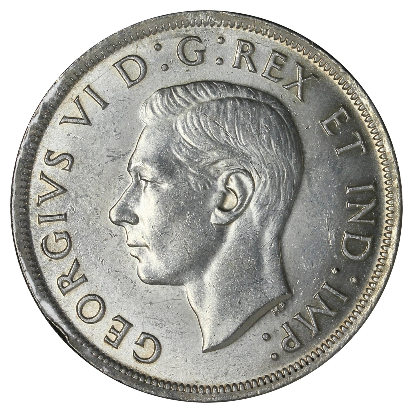 1937 Canada Dollar UNC+ (MS62) Scratched, Cleaned, or Impaired