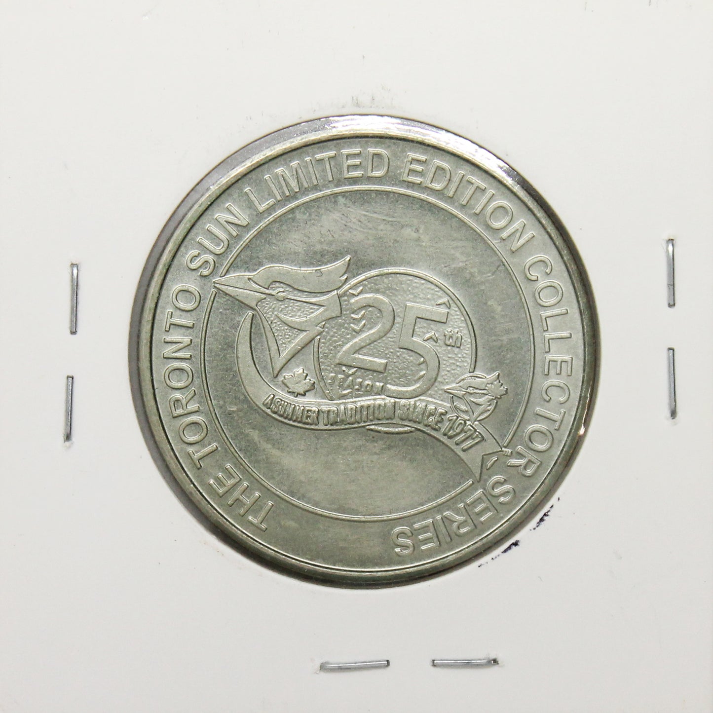 2001 Carlos Delgado Blue Jays Toronto Sun Collector Series Medallion