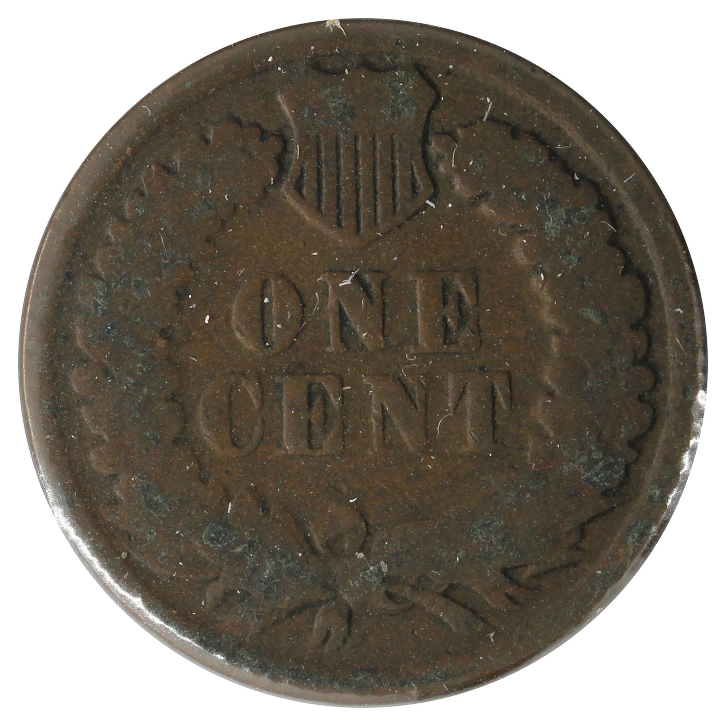1882 USA Cent G-VG (G6) Scratched, Cleaned, or Impaired