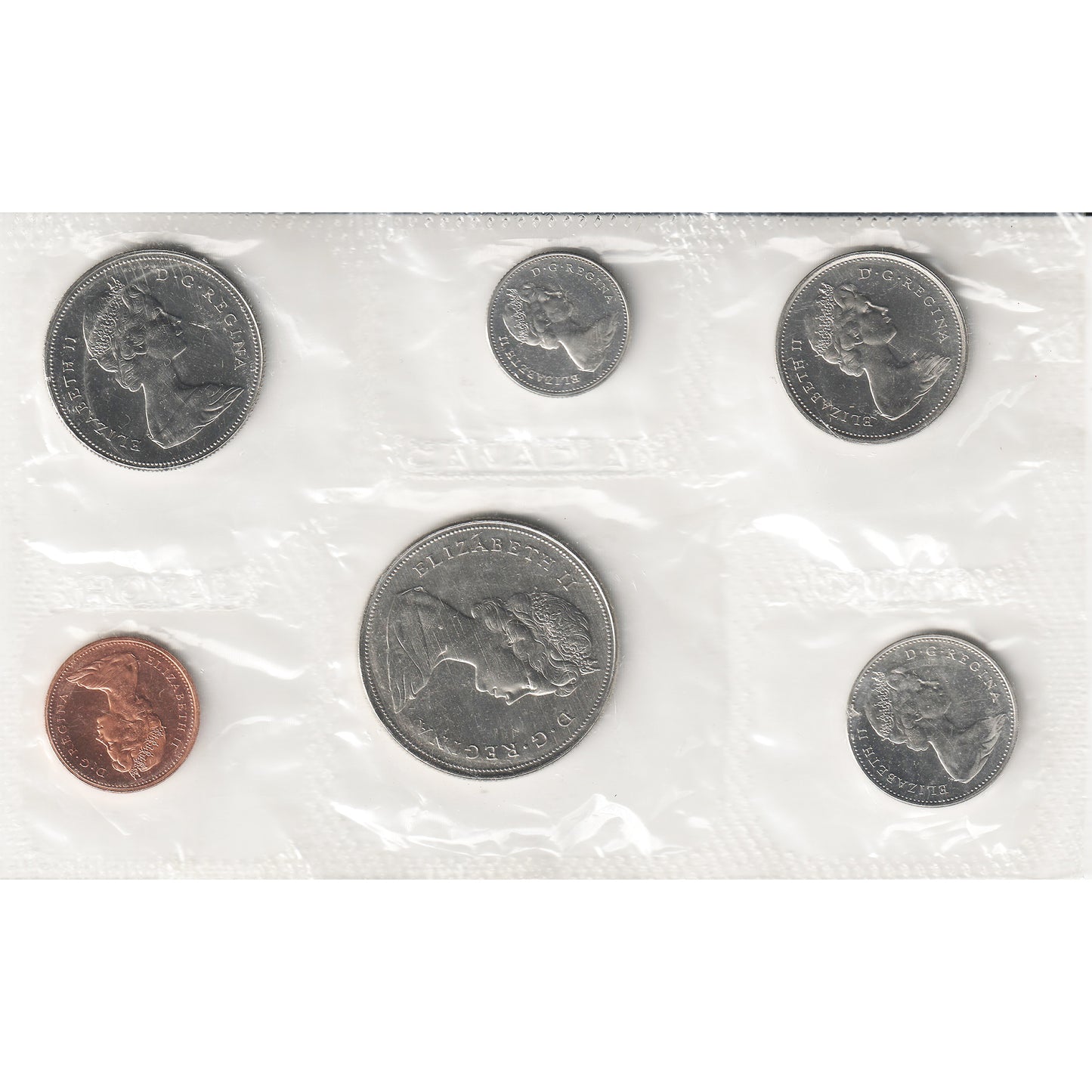 Lot of 48x 1968 Canada Proof Like Sets in Pliofilm, 48Pcs (Impaired)