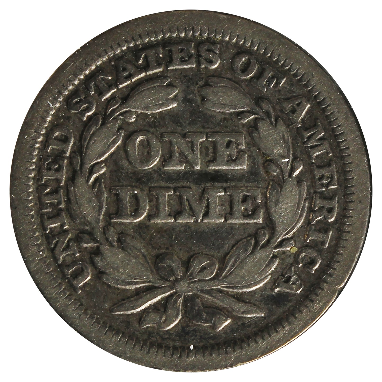 1850 USA Dime Very Fine (VF20) Impaired