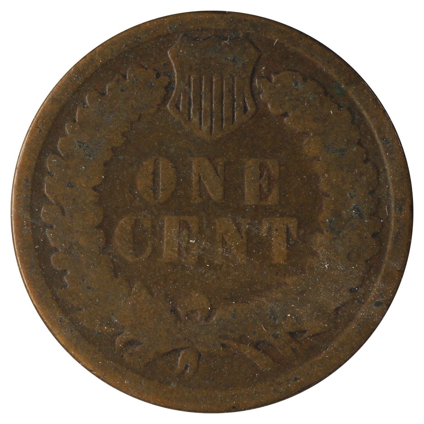 1882 USA Cent About Good (AG3) Scratched, Cleaned or Impaired