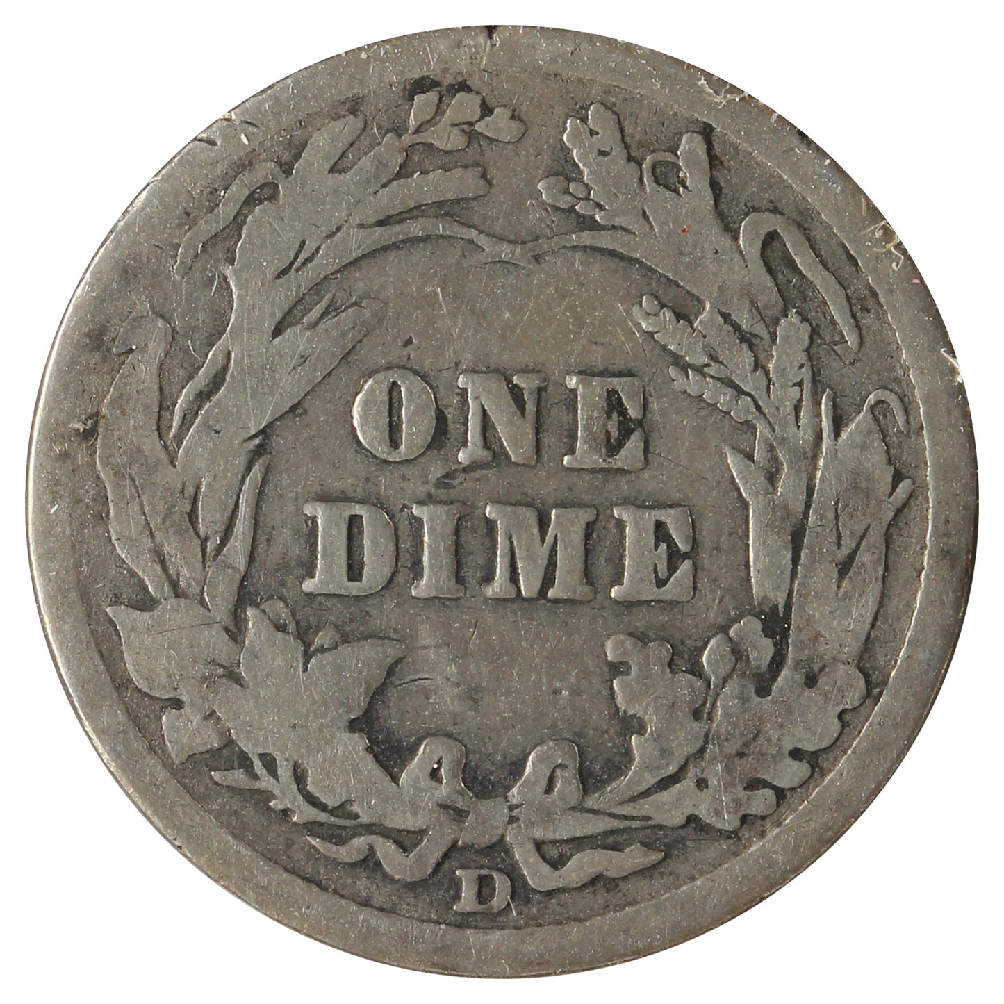 1912 D USA Dime Good (G4) Scratched, Cleaned or Impaired