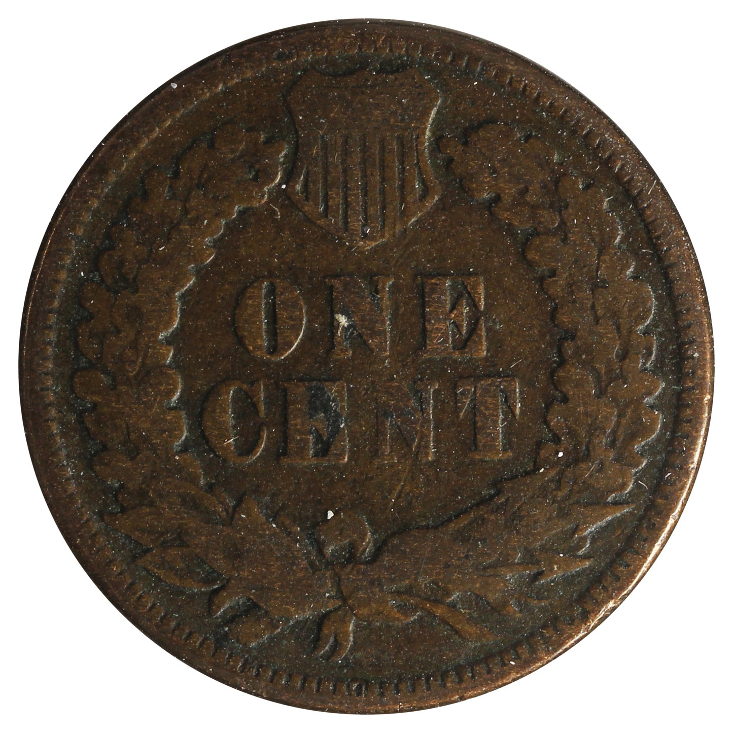 1875 USA cent VG-F (VG10) Impaired