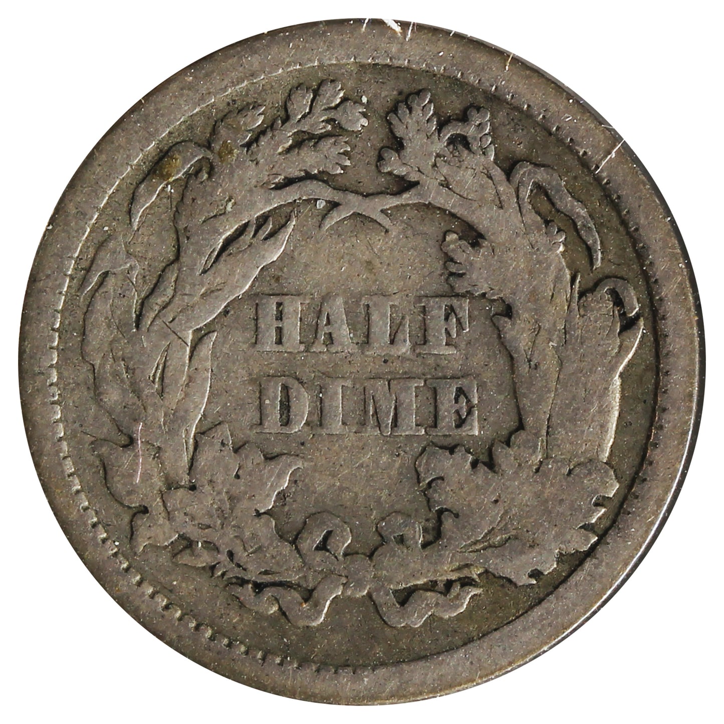 1861 USA Half Dime Good (G4) Impaired