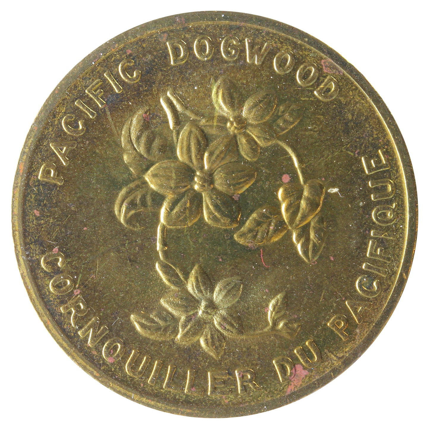 1871 British Columbia Pacific Dogwood Token