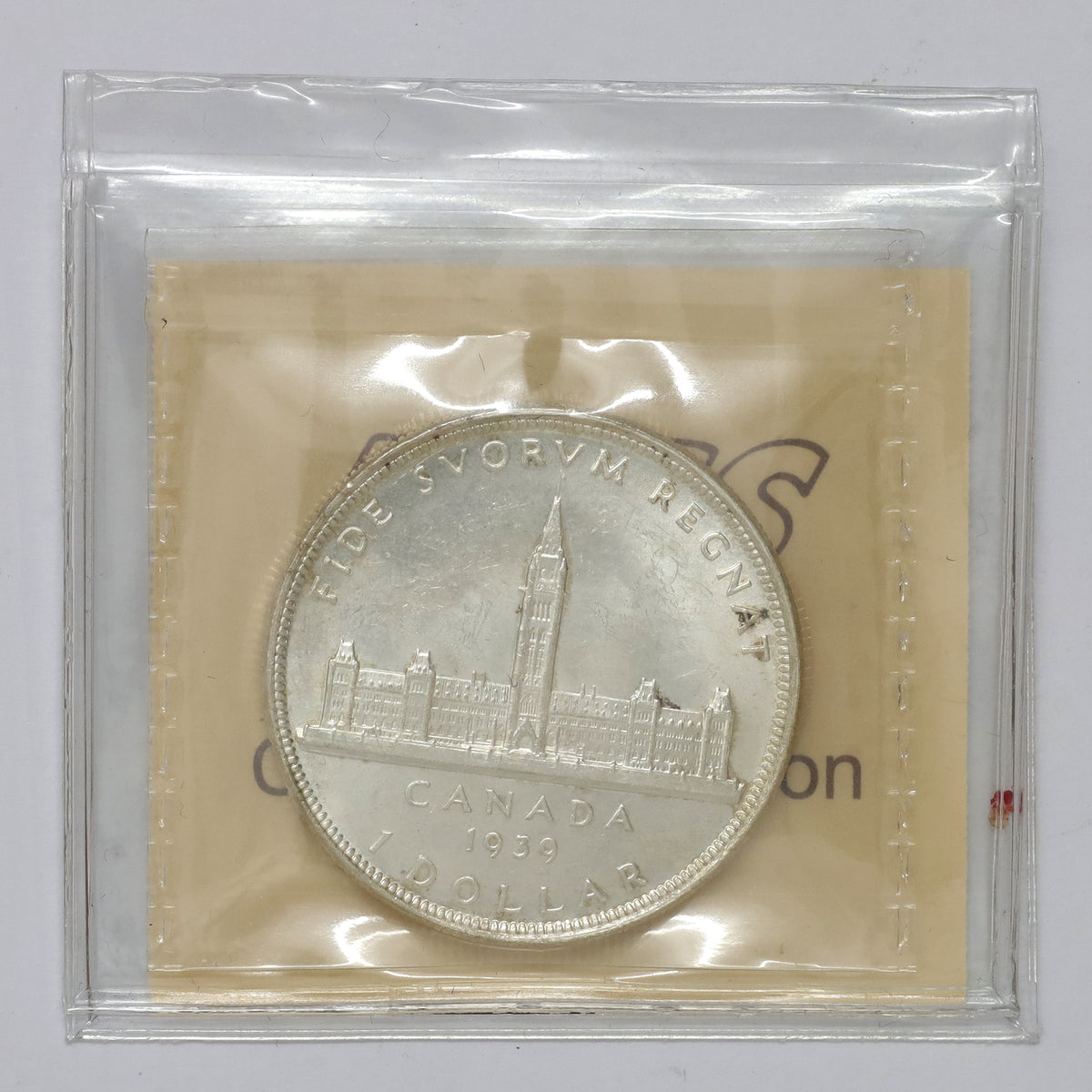 1939 Canada Dollar ICCS Certified MS64 (Toned)