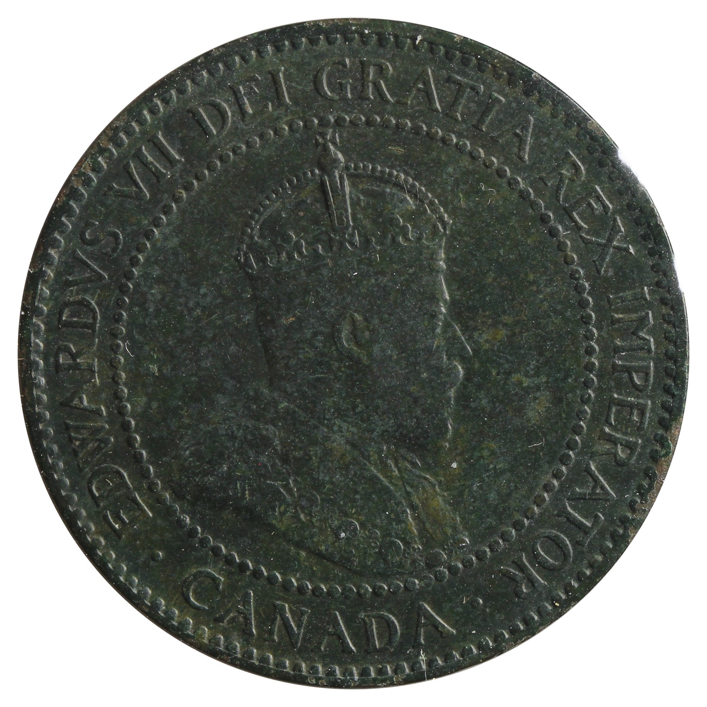 1907H Canada 1-Cent VF-EF (VF30) Impaired