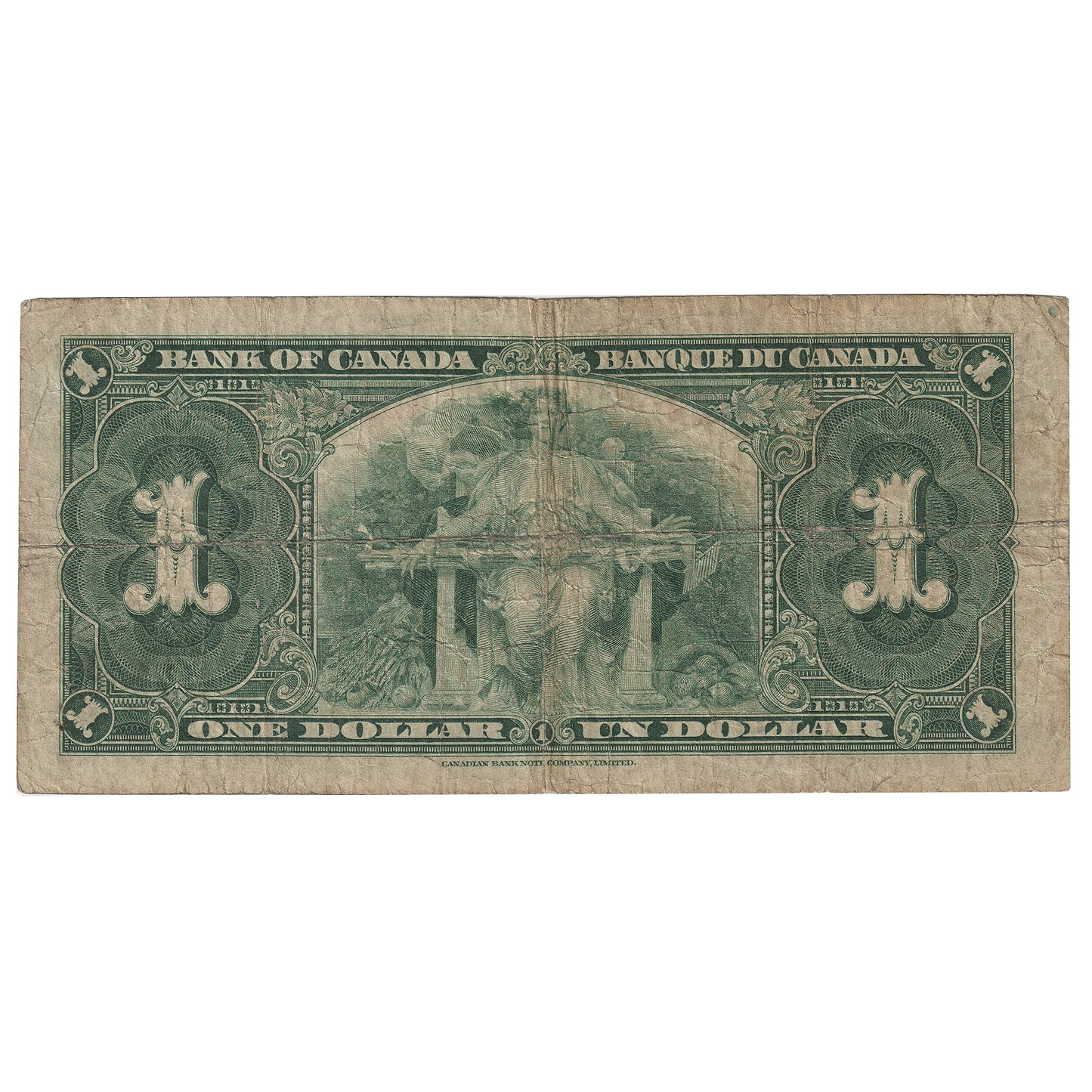 BC-21a 1937 Canada $1 Osbourne-Towers, E/A, F12