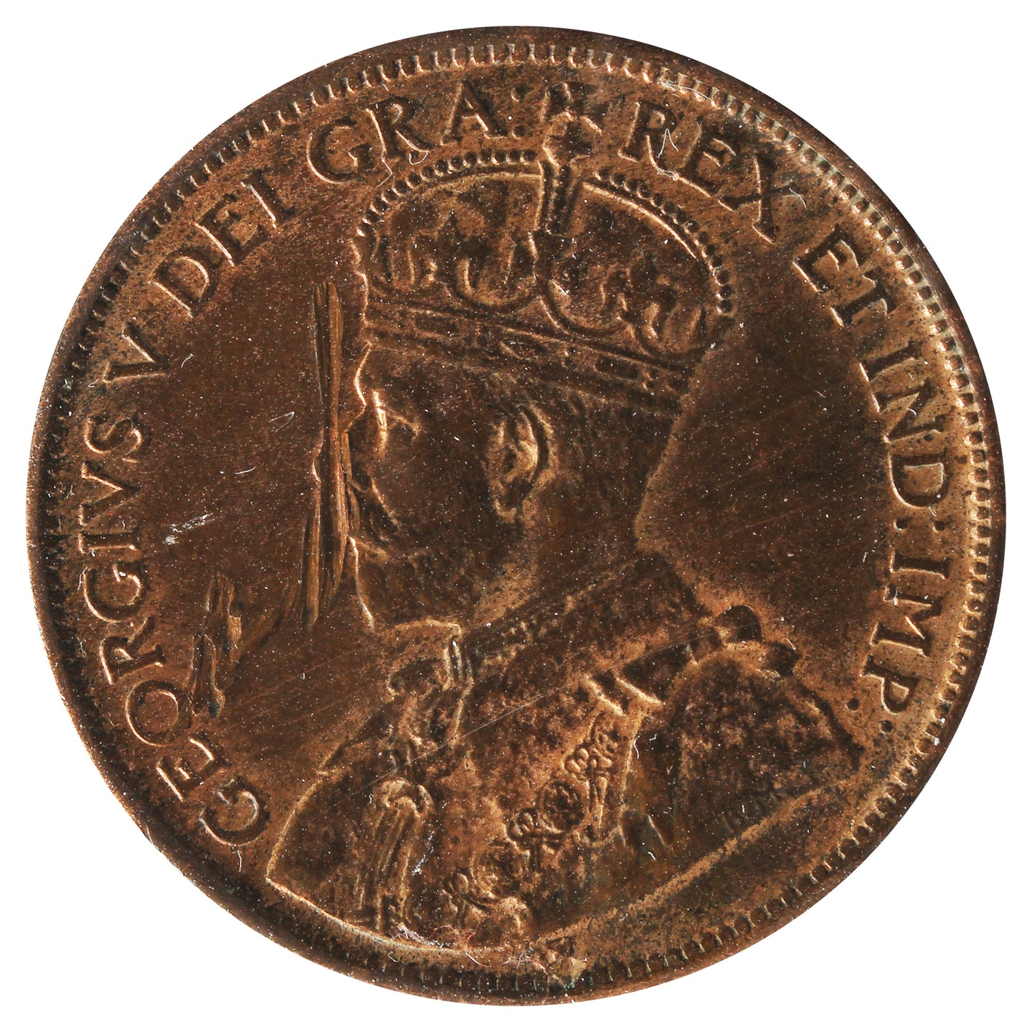 1914 Canada 1-Cent UNC+ (MS-62) Impaired