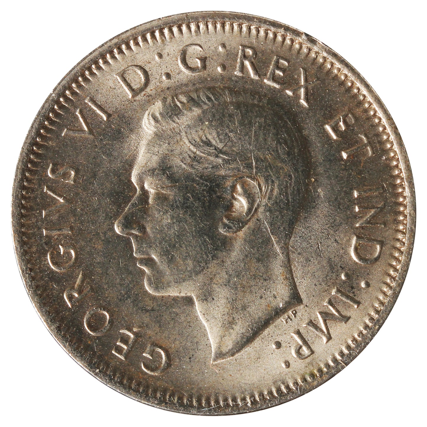 1940 Canada 5-Cents Brilliant Uncirculated (MS63) Scratched