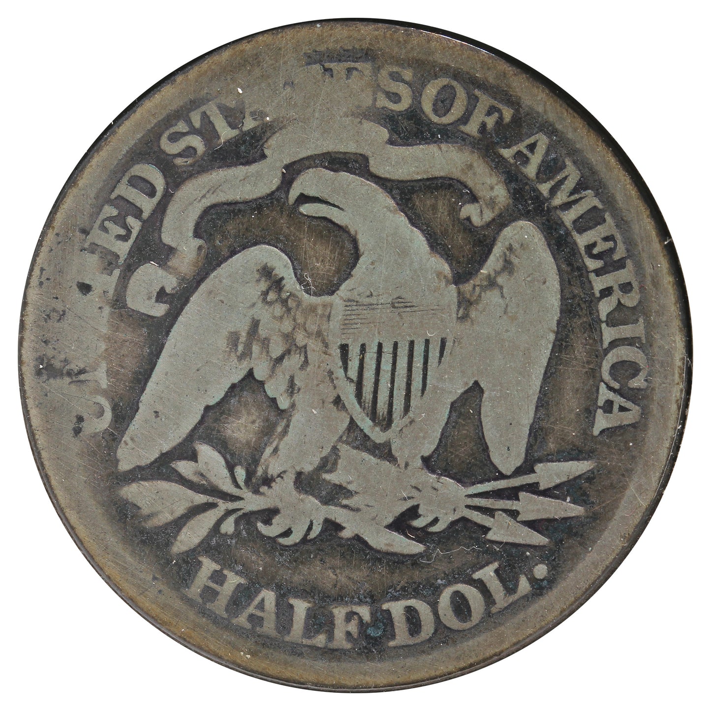 1875 USA Half Dollar (Impaired)
