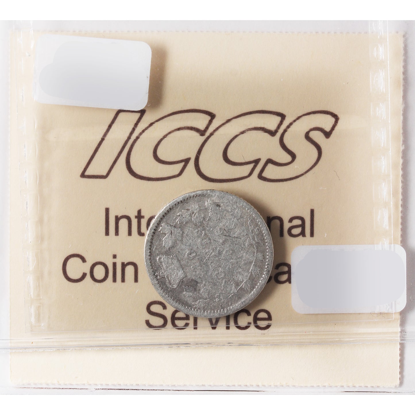 1875H Canada 10-Cents ICCS Certified VG8 (Mark)