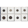 Lot of 8x 1864-1857 USA Decimal, Poor to VF-EF, 8Pcs. (Impaired)