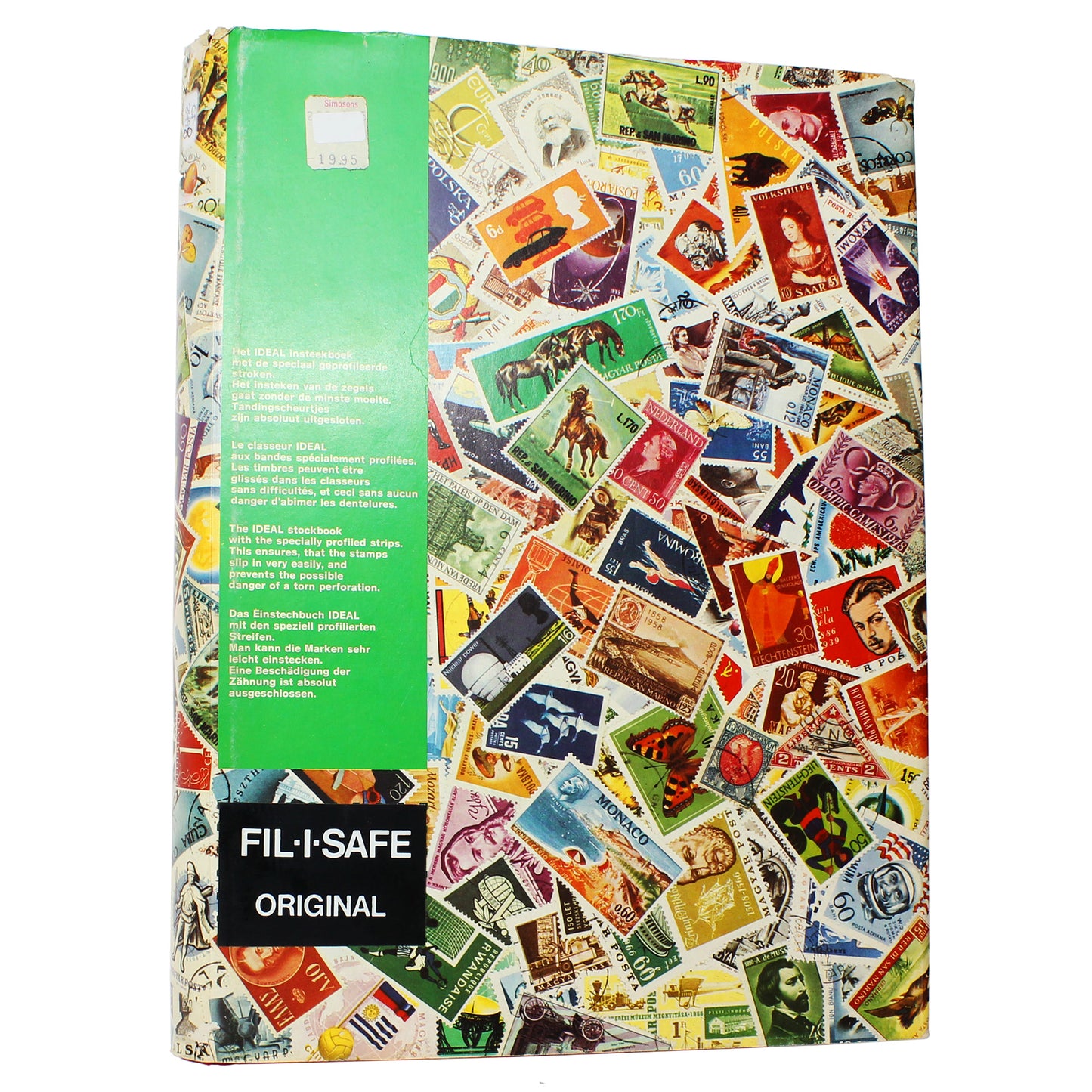 250+ Canada & World Stamps in Fil-I-Safe Album