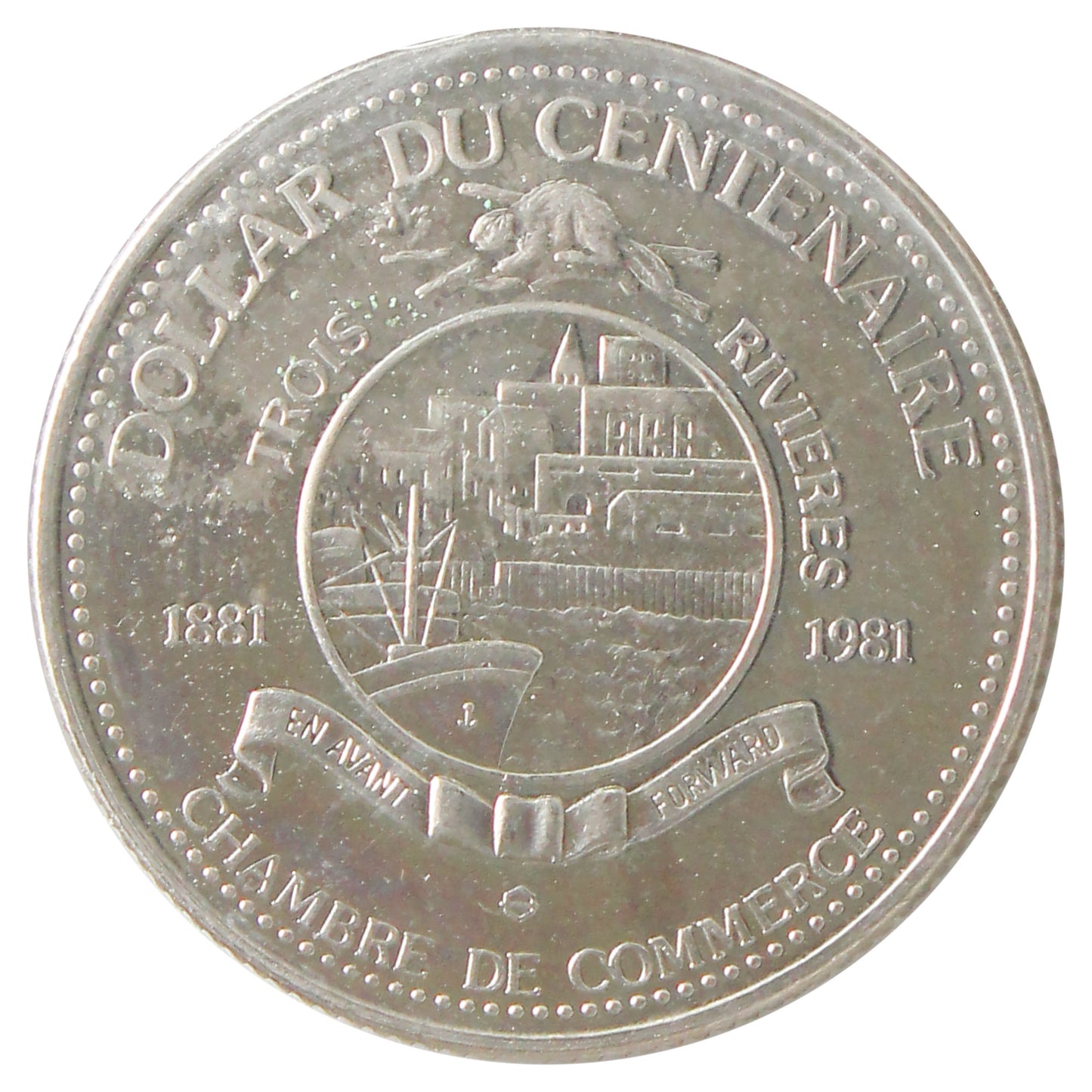 1981 Trois Rivieres, QC $1 Trade Token - Centennial