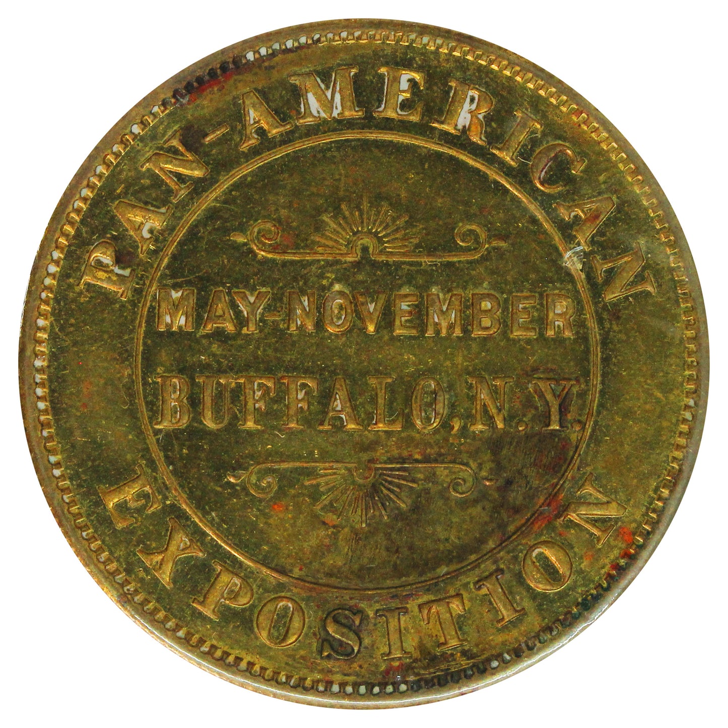 1901 Pan-American Expo - Buffalo Dollar Token