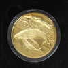 Alaska Mint Humpback Whale Golden Bronze Medallion in Case (Scratched Capsule)