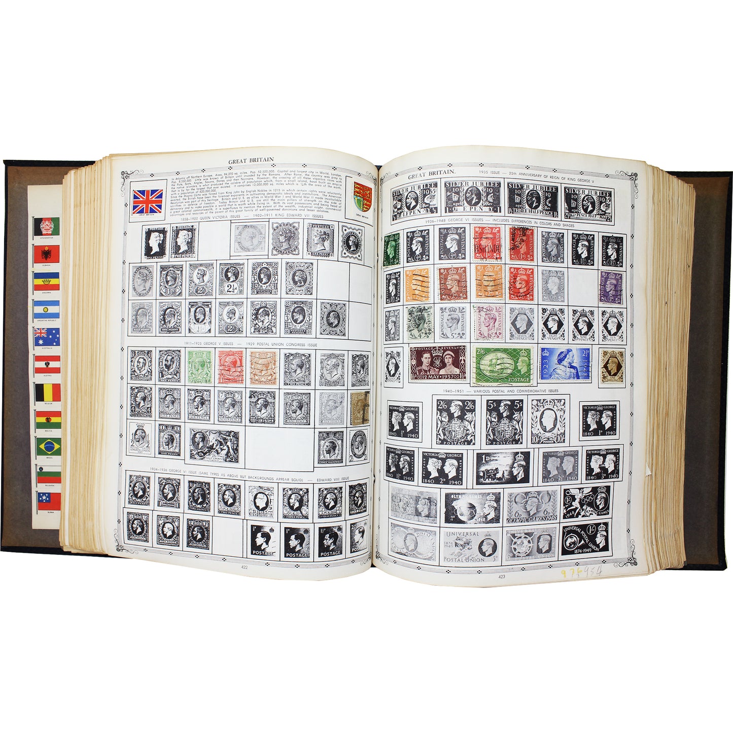 Lot of 150+ World Stamps in Regent World Stamp Album