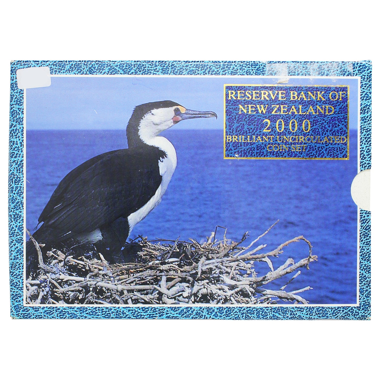 2000 New Zealand Brilliant Uncirculated 7-coin Set in Folder (Impaired)