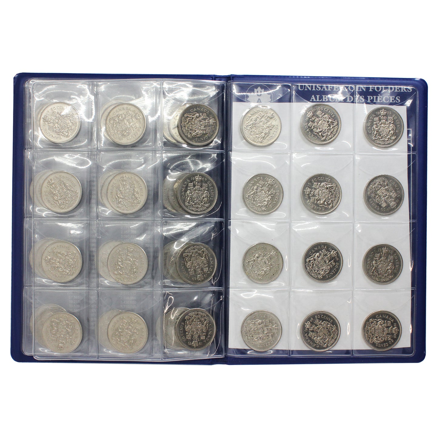Canada 50-cent Collection in Whitman Folder