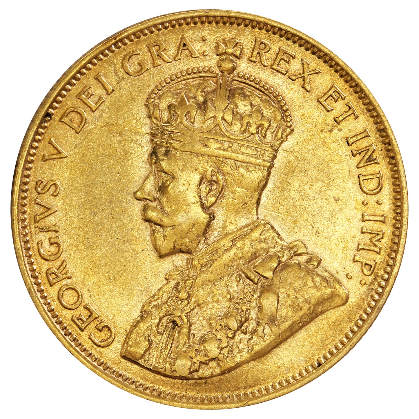 1913 Canada $10 Gold VF-EF (VF30)