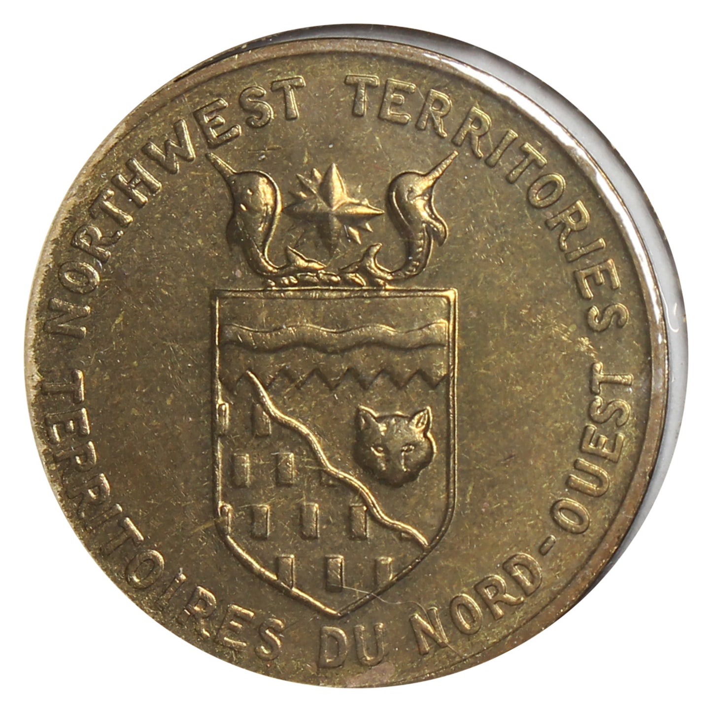 Northwest Territories Mountain Avens Shell Oil Medallion