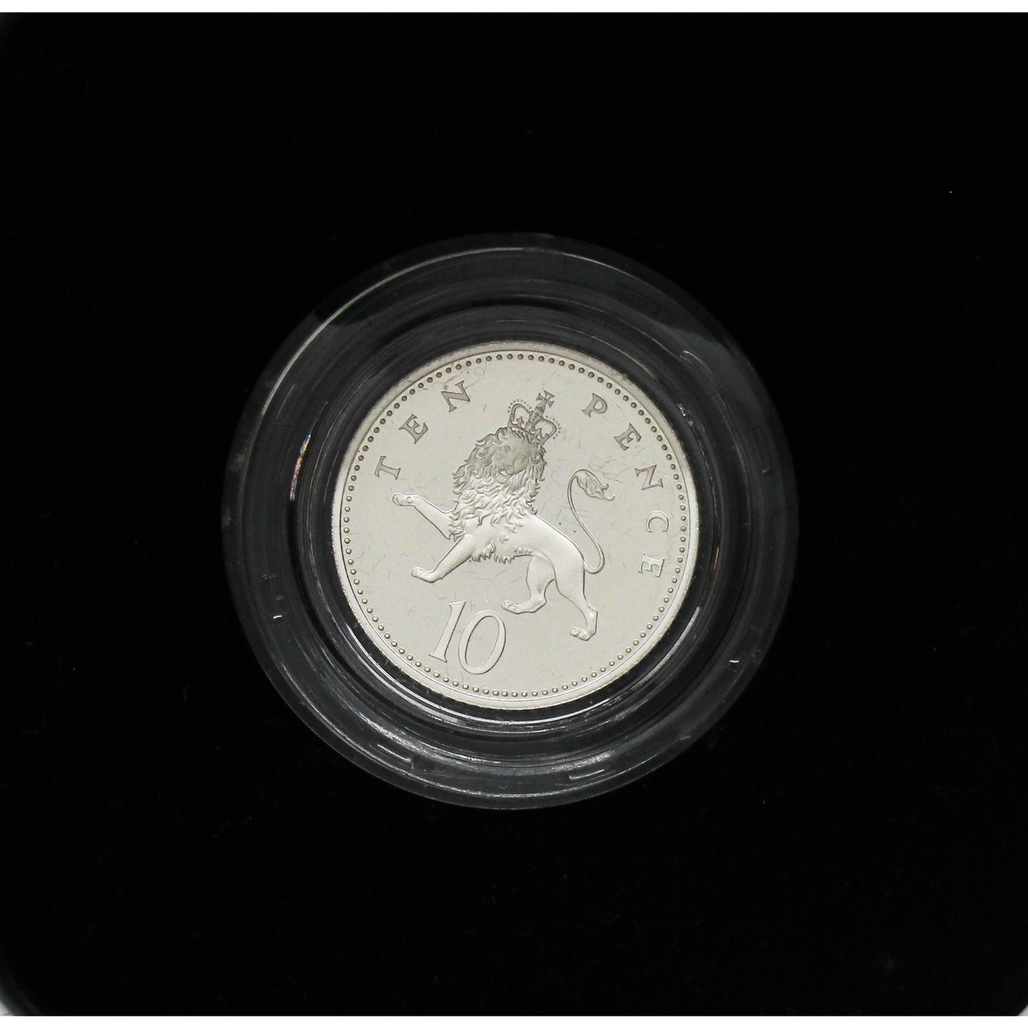 Great Britain 1992 10p Sterling Silver Piedfort Proof in Case (Issues)