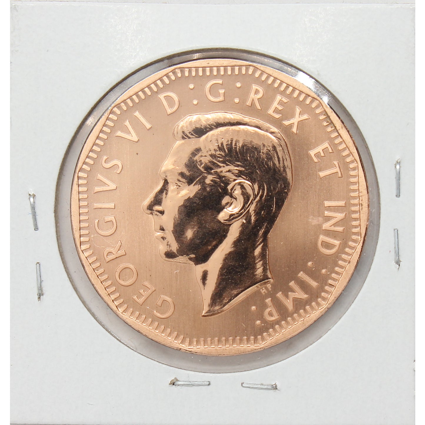 2004 Canada D-Day 60th Anniv. Bronze Specimen Medallion (Impaired)