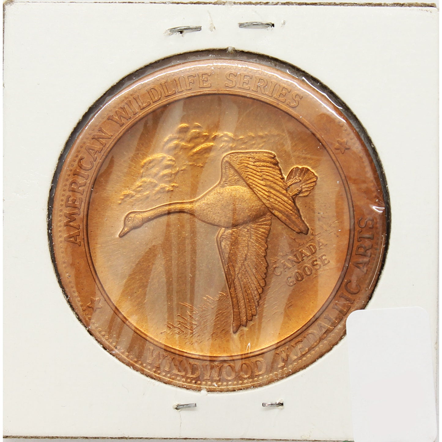 American Wildlife Series Medal #1: Moose & Canada Goose