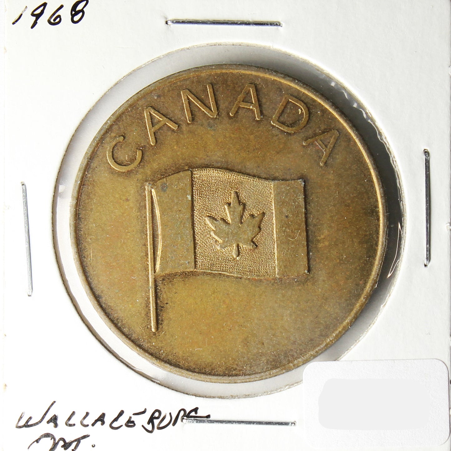 1968 Wallaceburg, ON, Kinsmen Club Medallion: Gondola Festival