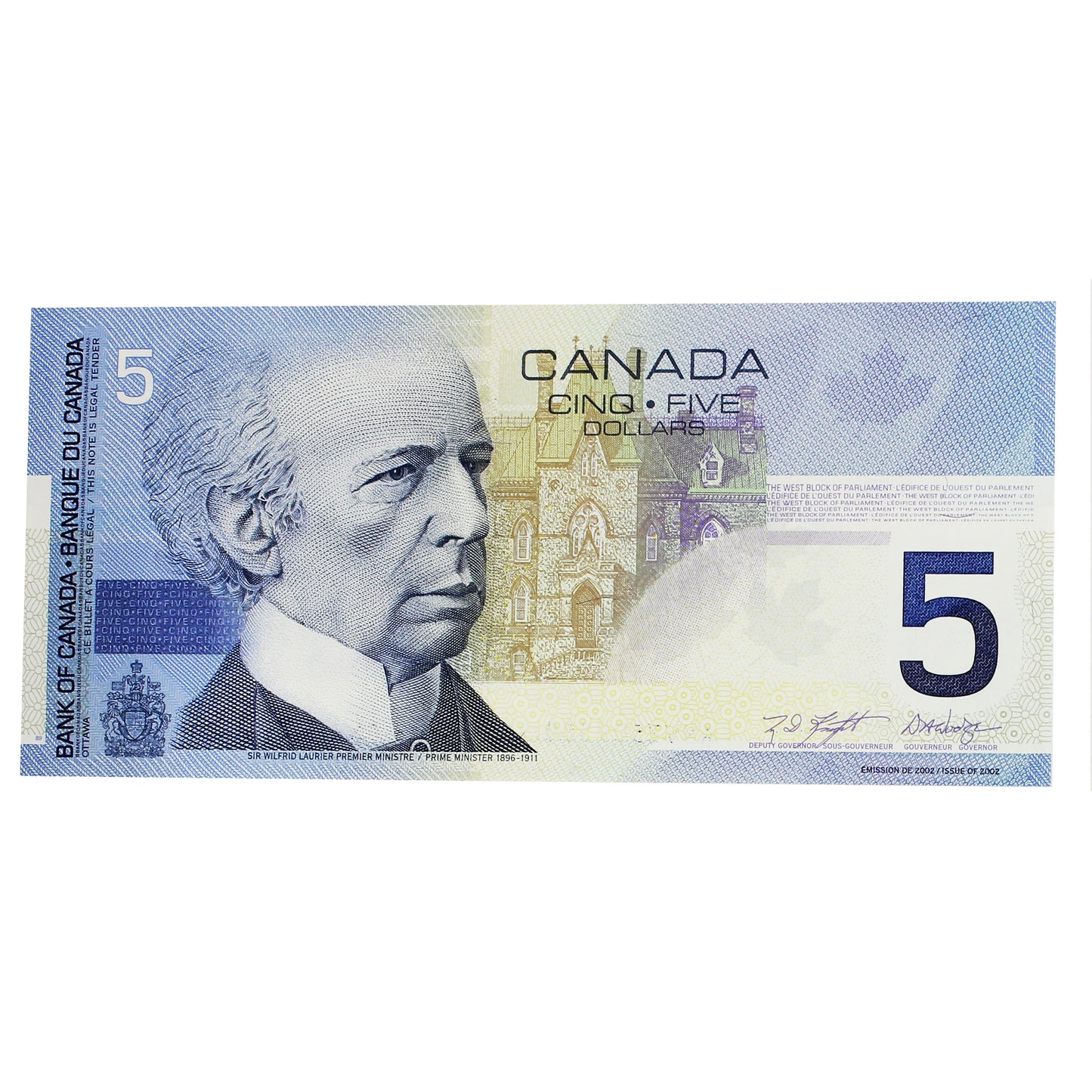 23x Sequential 2010 Canada $5 Notes, Jenkins-Carney, HPN, ~UNC, 23Pcs